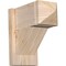 Ekena Millwork Traditional Arts & Crafts Smooth Outlooker, Douglas Fir, 7 1/2"W x 14"D x 14"H OUT08X14X14TRA03SDF - alternate 1